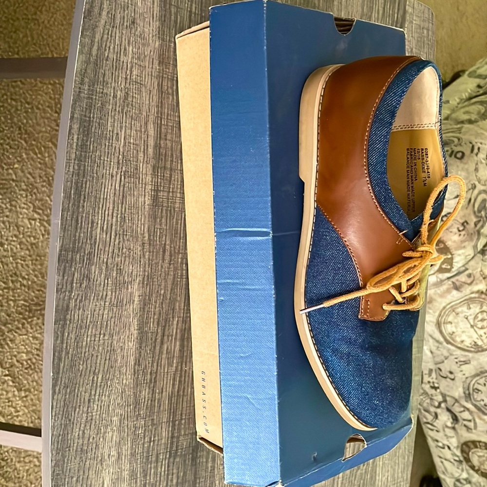 Bass-Dixie Denim shoes